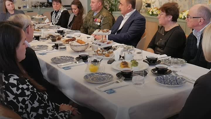 Алексей Дюмин встретился с семьями участников СВО