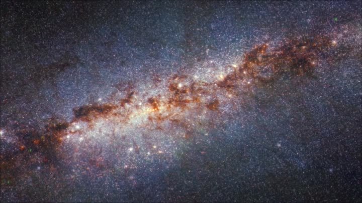 Галактика Сигара от телескопов НАСА.