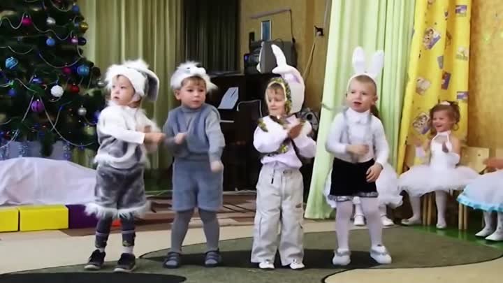 Танец мальчиков зайчиков - РЖАКА! Утренник в детском саду