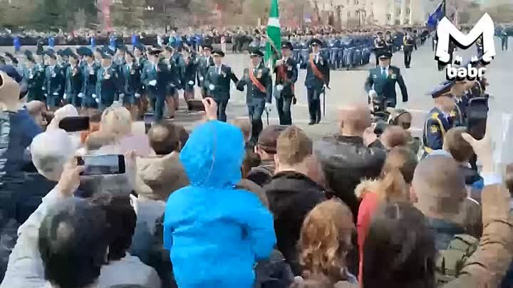 Парад в честь 9 Мая в Иркутске завершился