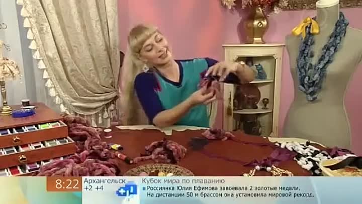 Ольга Никишичева  Аксессуары из пряжи Accessories made of yarn