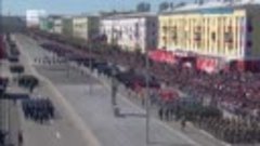 Торжественное шествие в честь Дня Победы в Красноярске