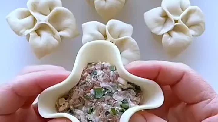 Красивый вариант лeпки🌸