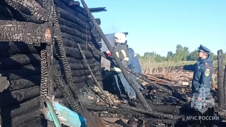 В Пензенской области три человека погибли на пожаре