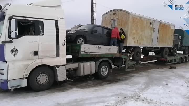 Отправка транспорта для ямальских бойцов в зону СВО