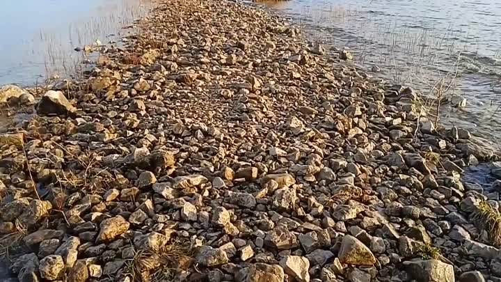 На Волге _ Уровень воды Куйбышевского водохранилища (23.04.2024 г.)_ ...