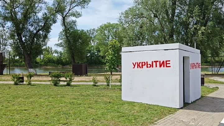 В Шебекинском городском округе продолжается установка модульных укрытий