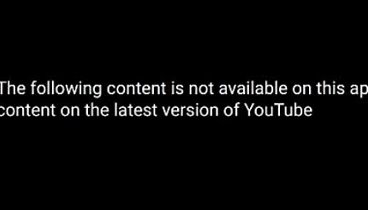 Video Not Available
