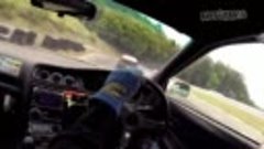 Destroying rubber on a touge-style track in Japan 峠ドリフトとそっくり...
