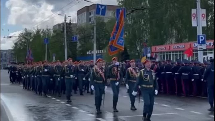 Пенза встречает День Победы в Великой Отечественной войне.