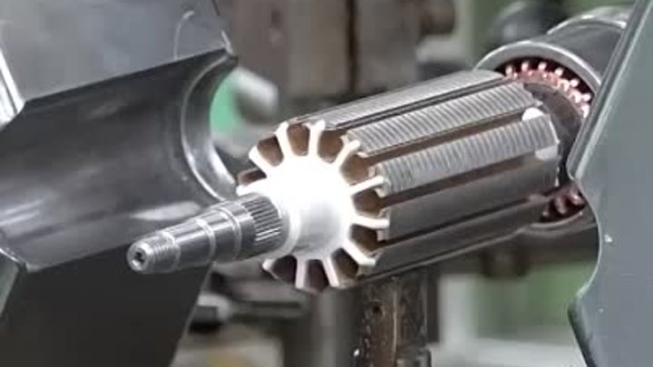 Процесс изготовления угловой шлифовальной машины на Корейском заводе 