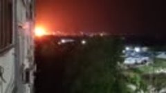 Удар ВСУ по нефтебазе в Луганске