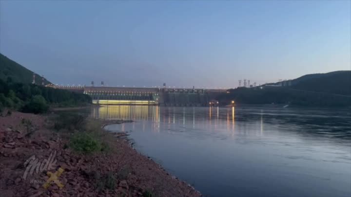 Подсветка на ГЭС