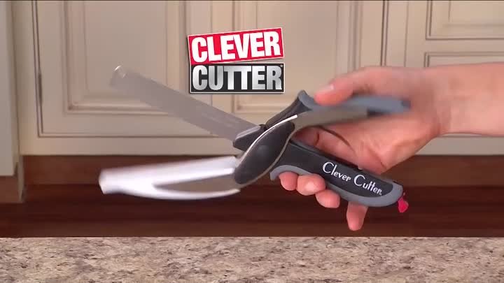 Умный нож-ножницы Clever Cutter 2 в 1