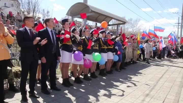 🚂 В Забайкальском крае продолжают встречать ретропоезд «Победа»!