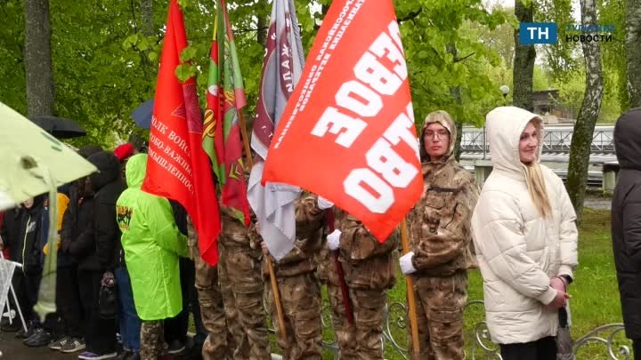 Накануне Дня Победы в Суворовском районе прошли памятные мероприятия