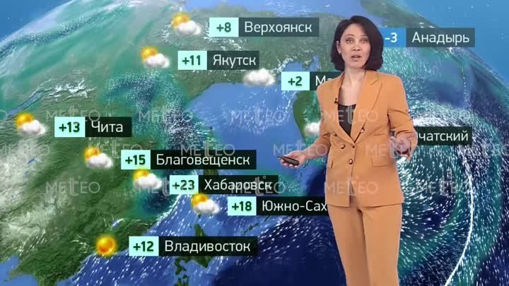 Прогноз погоды от Ирины Поляковой (эфир от 01.05)