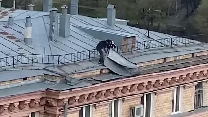 Штормовой ветер в Москве