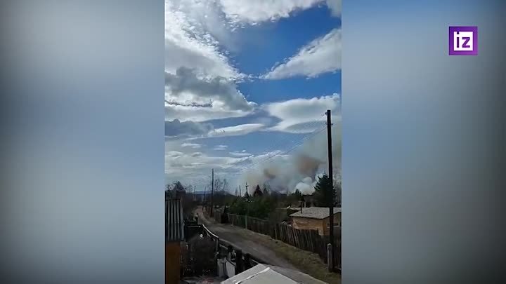 Пожары в Иркутской области