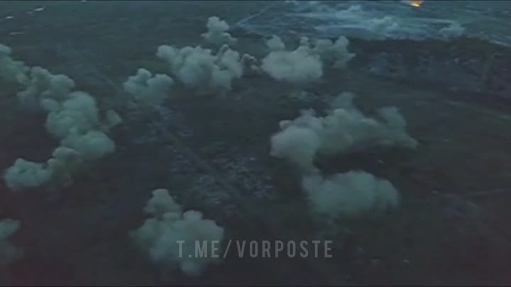 Работа авиации ФАБами с УМПК по схронам хохла.