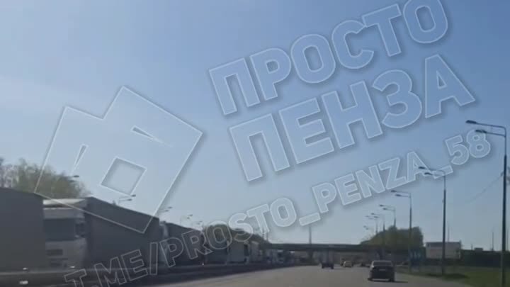 Огромная пробка образовалась на трассе М5😱