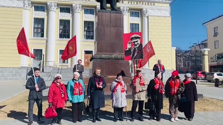 День рождения Дедушки Ленина