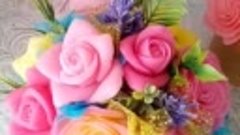 Цветы из мыла, недорогие букеты
Екатерина Черноштан