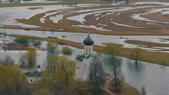 Храм Покрова на Нерли. Более 850 лет стоит колыбель древнего зодчест ...