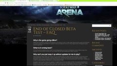 Total War Arena - News - Окончание Closed Beta Test и закрыт...