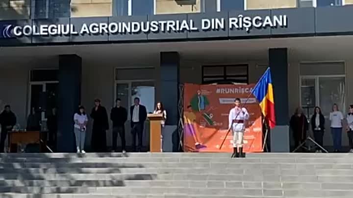 Ziua Drapelului sărbătorită la Rîșcani