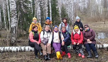 Первый заезд цветочного тура к нам в Избу,состоялся.