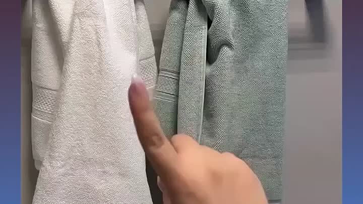 Как креативно повесить полотенца в ванной