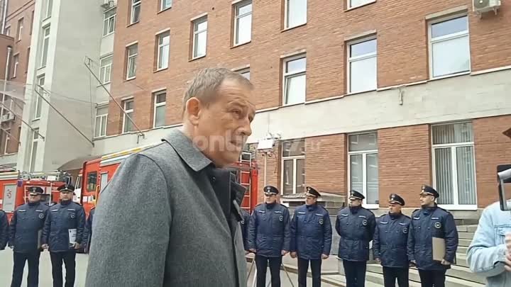 Александр Дрозденко о новой пожарной технике для ленинградских огнеб ...