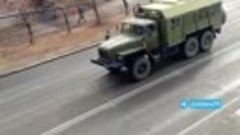 Видео с репетиции парада Победы в Чите 