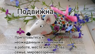 2020 год - год мыши. Чего ждать от мышки?