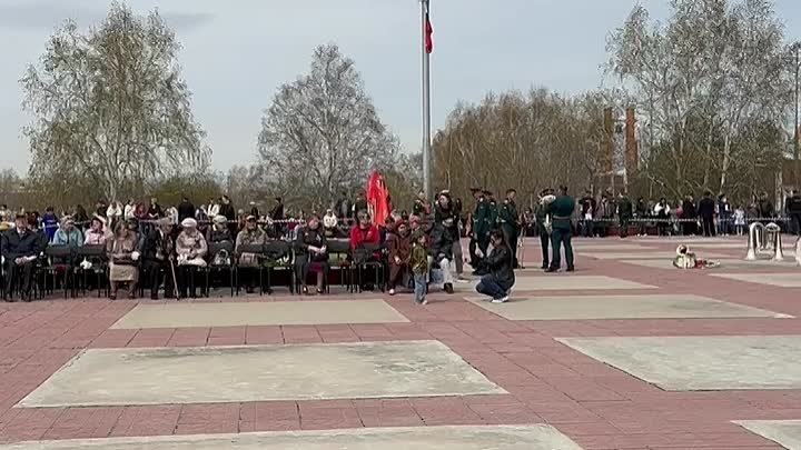 На Мемориале боевой и трудовой славы в Чите