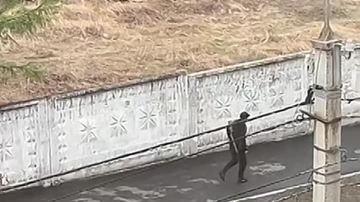 Мужчину с предметом похожим на винтовку заметили в Чите 