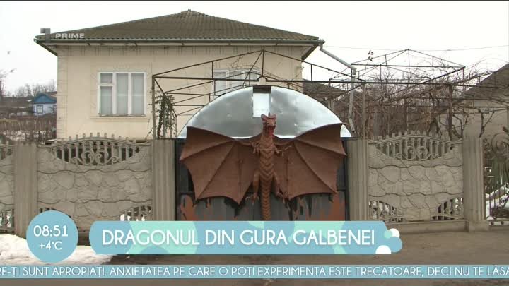 DRAGONUL DIN GURA GALBENEI!