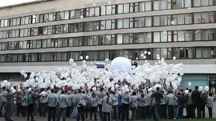 Запуск воздушных шаров от Компании Шар-Дизайн - www.shardesign.ru
