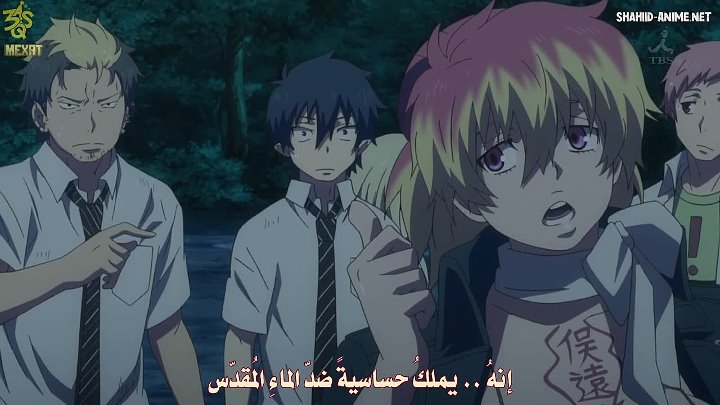 Ao No Exorcist المعوذ الازرق الحلقة 15 مترجمة اون لاين Shahiid Anime