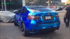 Америкадеги Ўзбекнинг мошинаси - BMW X6 M серия - Бетон тани...