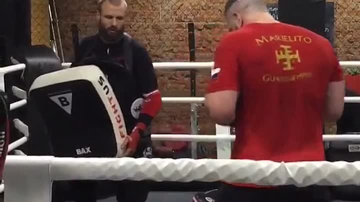 Тренировка Сергея Бадюка