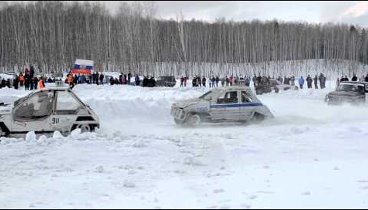 База отдыха Кояш, гонки на льду на легковых автомобилях. (1.03.14)