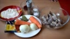 РЫБА ТУШЕНАЯ С ОВОЩАМИ. МИНТАЙ. ВКУСНО!!!