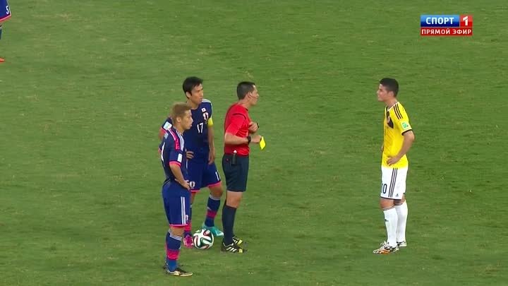 Япония - Колумбия (ЧМ-2014, обзор матча)