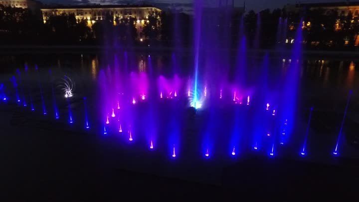 Открытие фонтана в Минске!