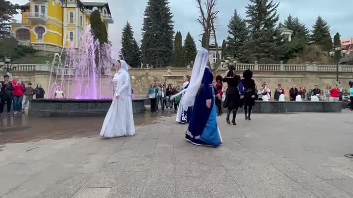 Сезон фонтанов открыли в Кисловодске