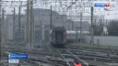 В Петербурге проводили первый поезд до Крыма - Россия 24_HD....