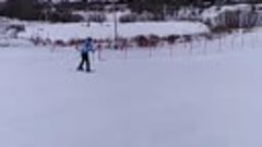 Первый раз на лыжах! Хороший инструктор,  без падений, без т...