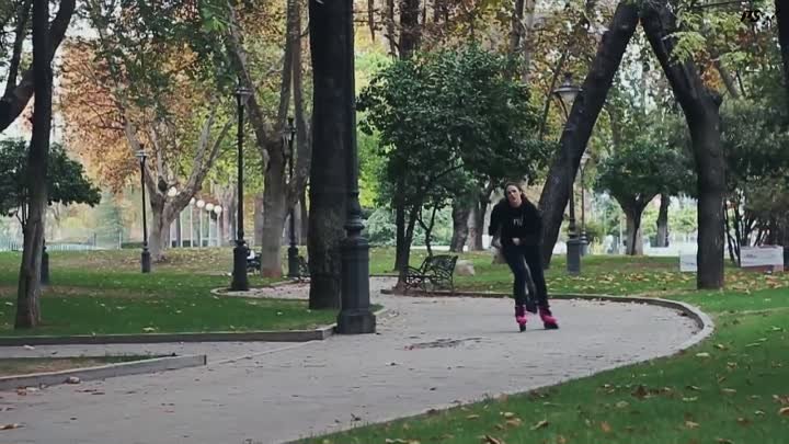 Powerslide Khaan Inline skates - Freeskating in Pink & Black
